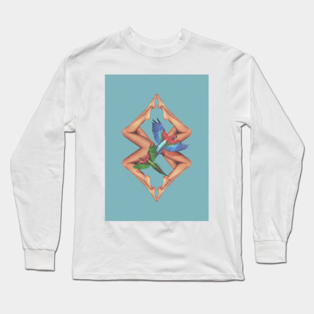 bodies Long Sleeve T-Shirt by lacabezaenlasnubes